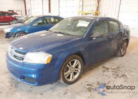 2013 Dodge Avenger Se V6 from USA, damaged, VIN 1C3CDZAGXDN521578